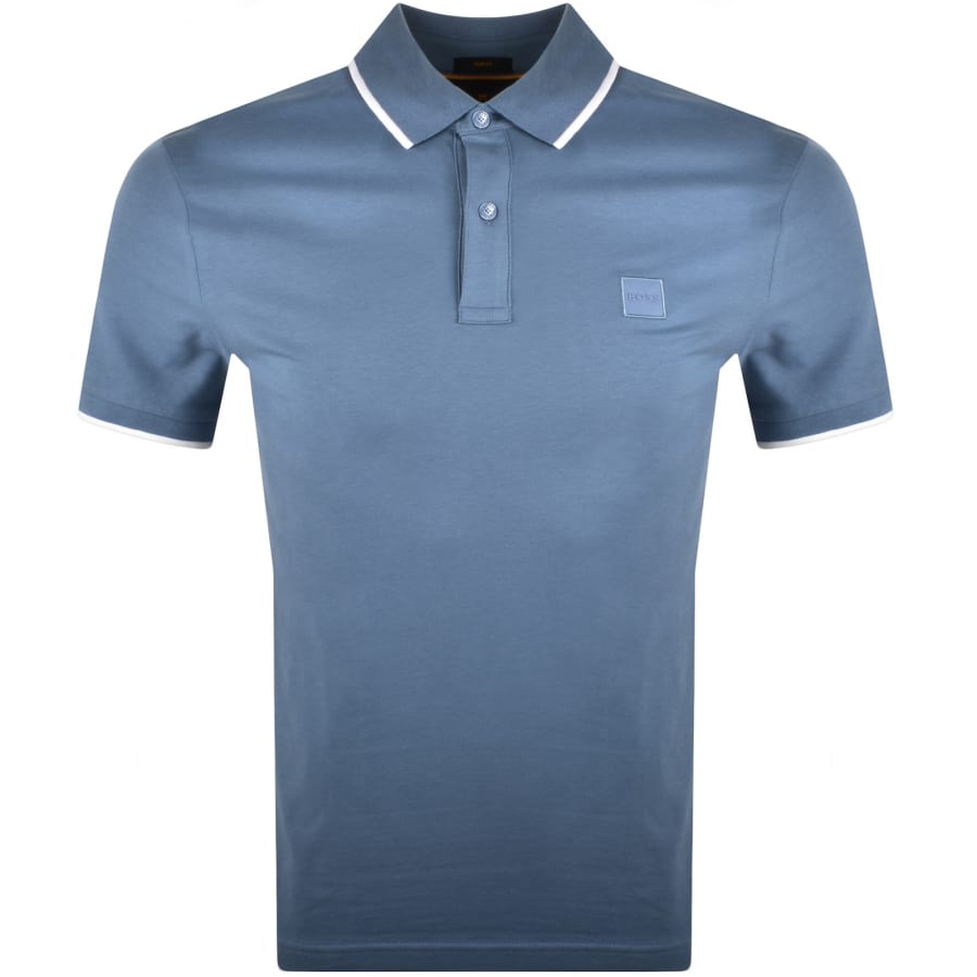 Hugo boss tipped polo shop